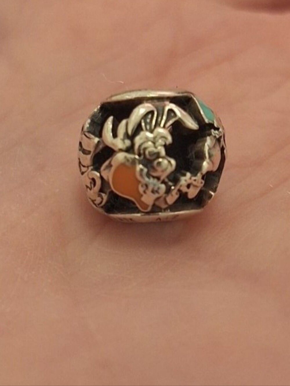 Pandora Disney Alice, Mad Hatter And March Hare Charm